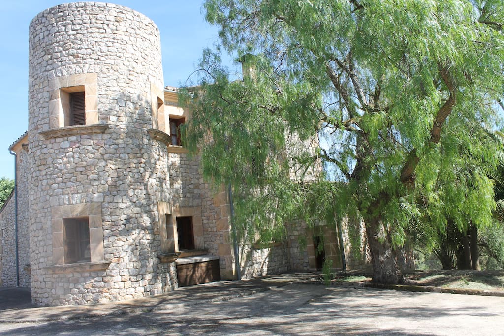 Entrada a la propiedad