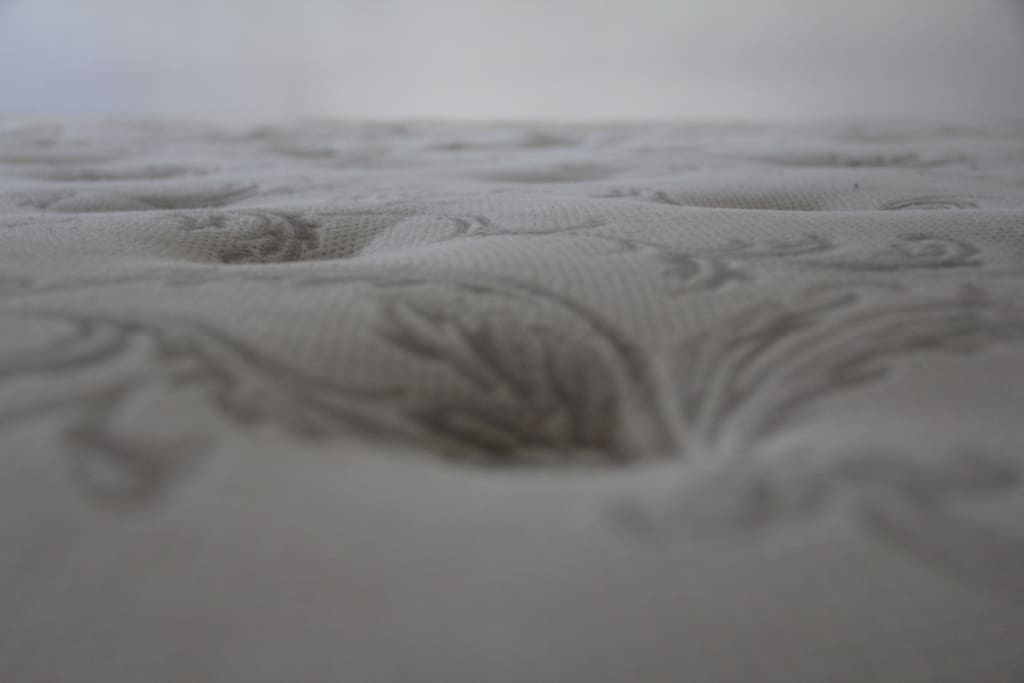 The mattress' surface