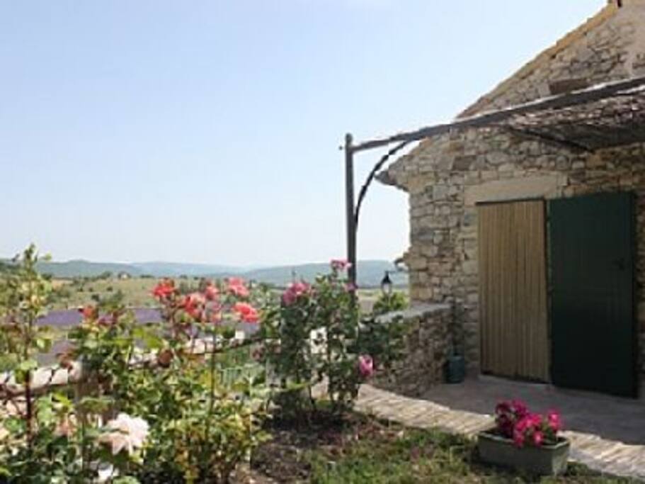 vue de la terrasse