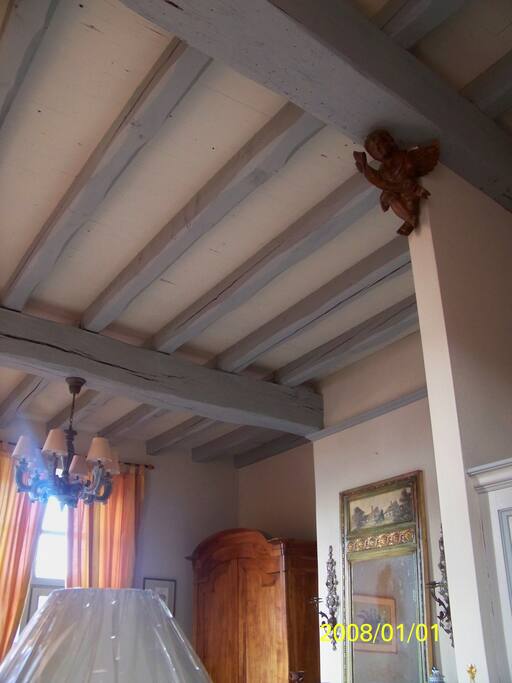 Hauteur des plafonds.