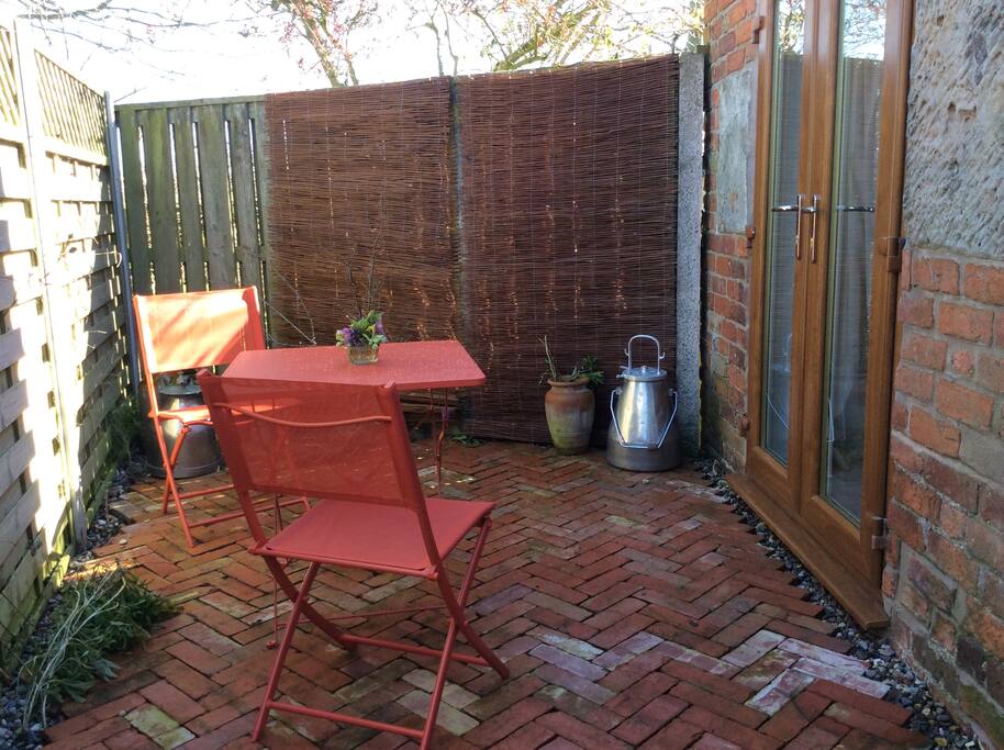 Patio area.