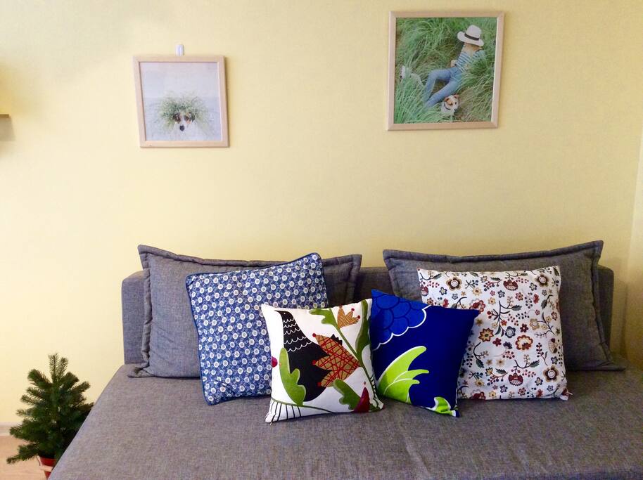 Comfortable Scandinavian sofa for 2 person:)