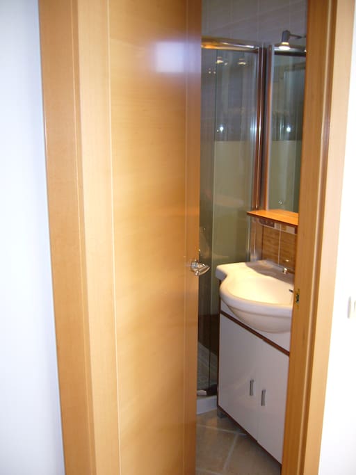 E15 bathroom with shower
