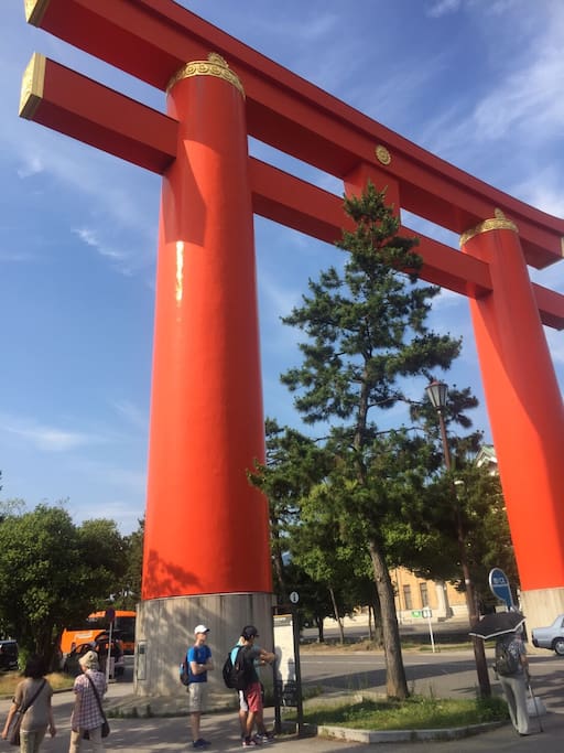 Inari shrine 5min by train