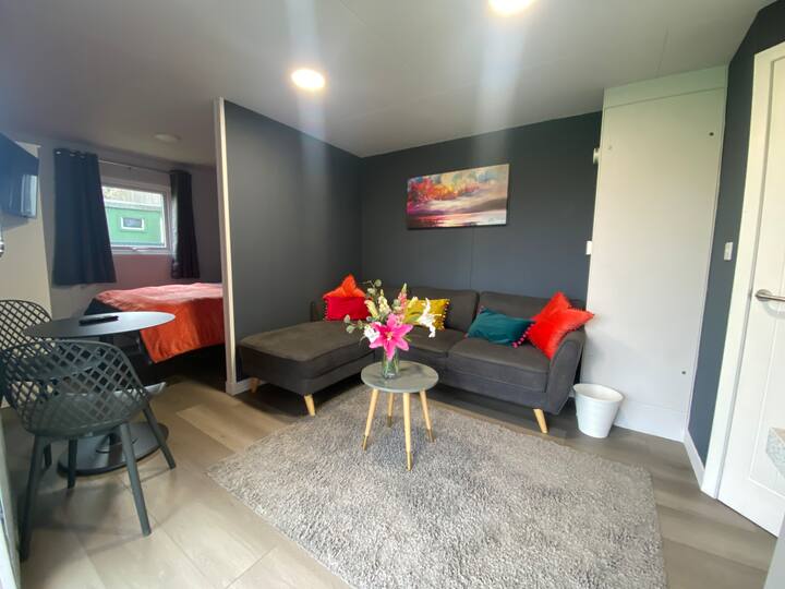 Delightful little lodge on rural campsite Tiny houses for Rent in