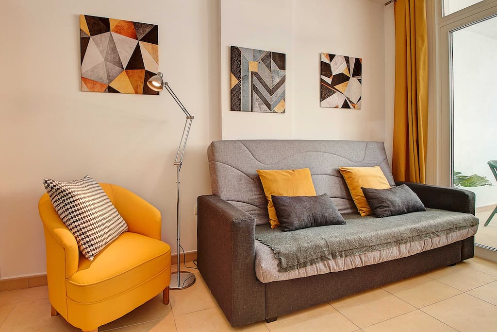 Sofa y sillón individual