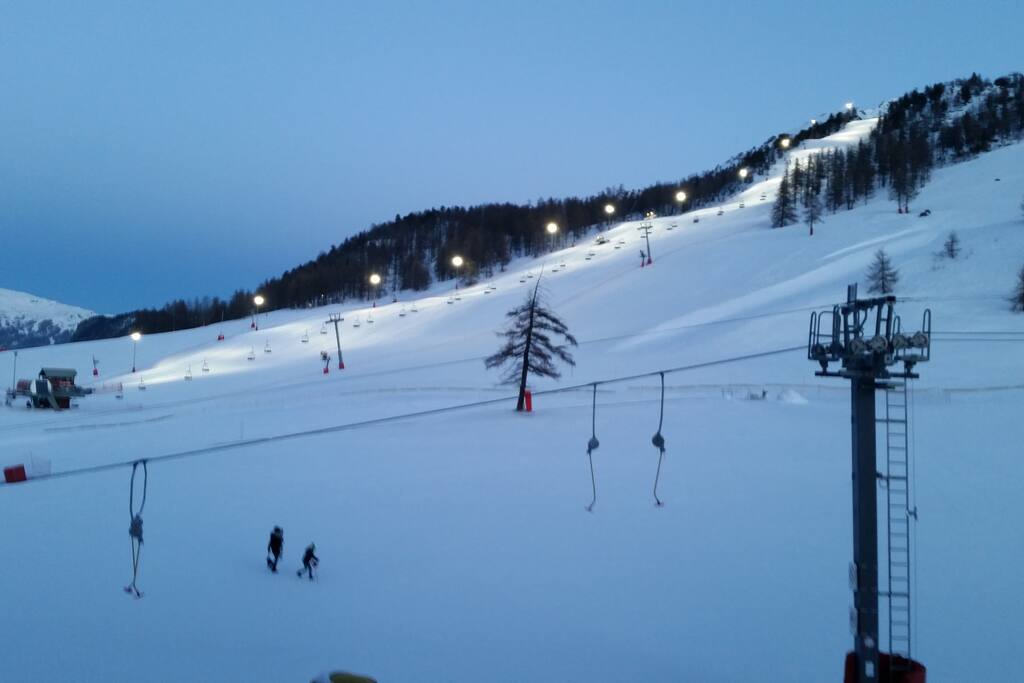 Vista dal balcone