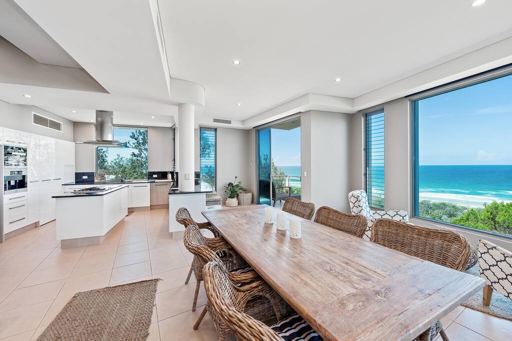 Open Plan Living with Large View Windows