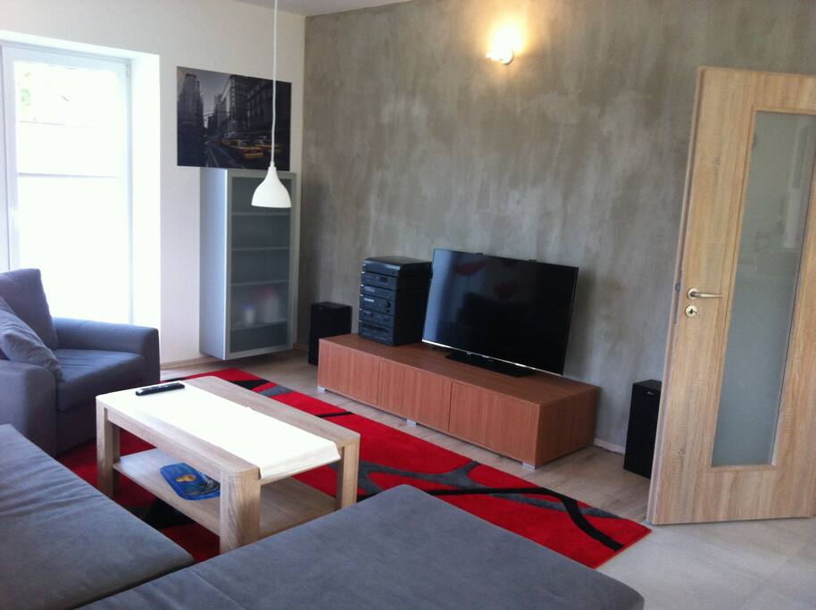 Living and relaxing area