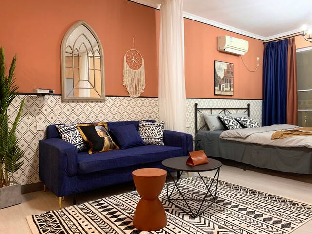 【莫迪记忆】无敌海景＆投影仪+小爱同学+泳池+三亚大东海+鹿回头+小东海+旅游咨询指导