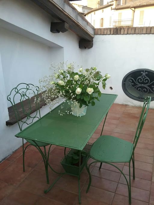 particolare del terrazzino