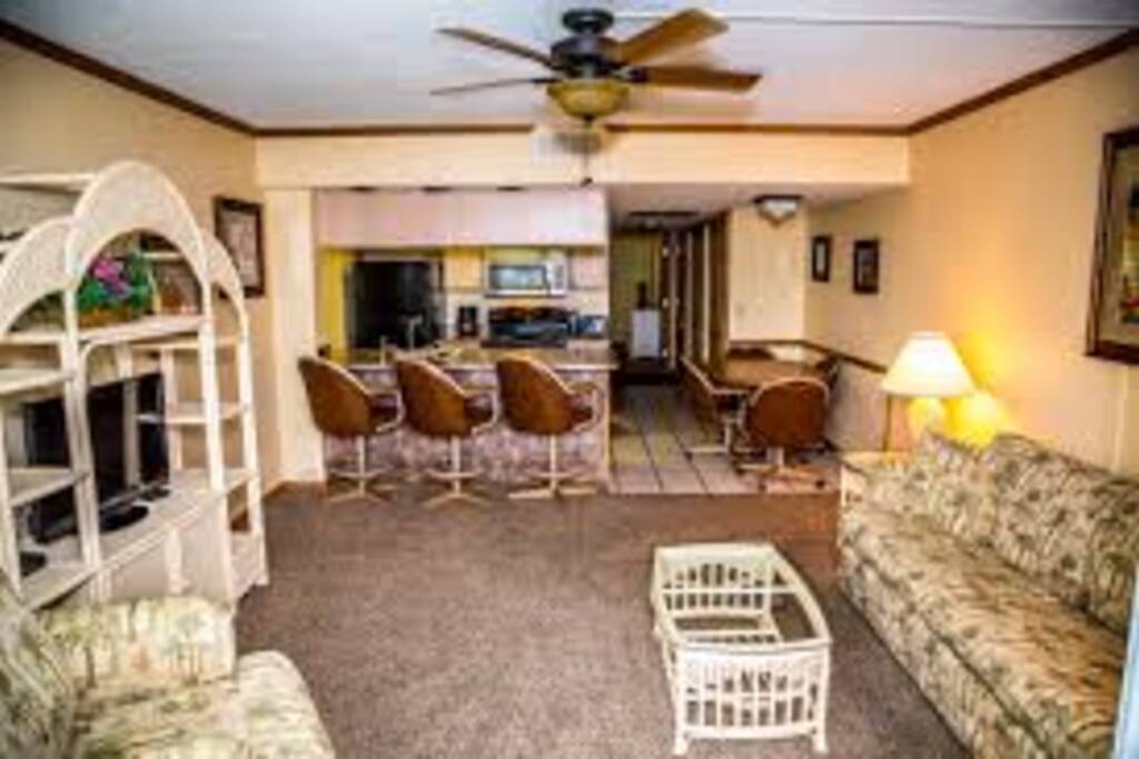 Living Room and Kitchen