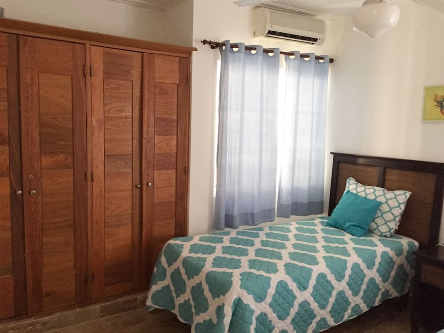 Second bedroom with lots of closet space