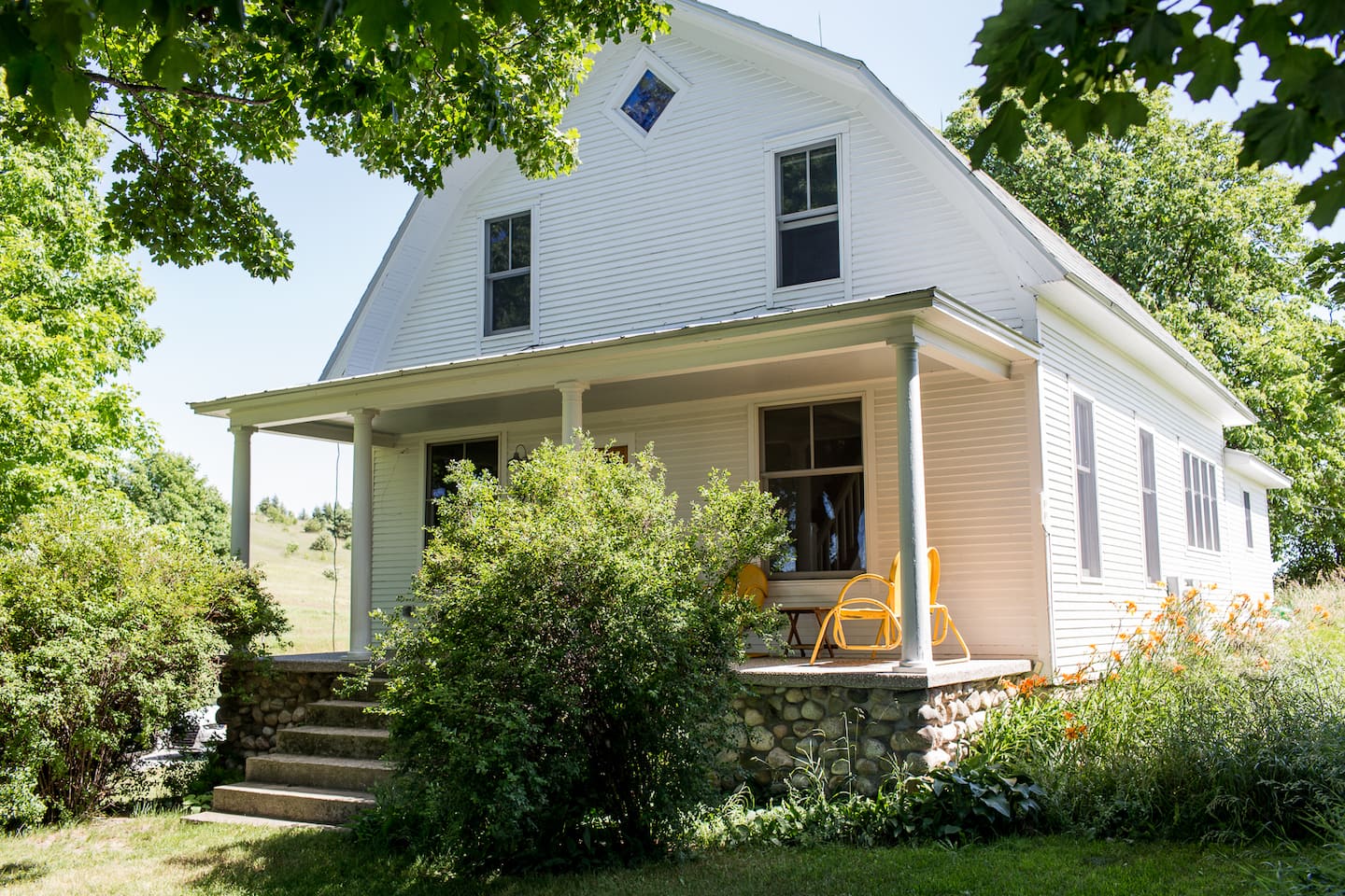 Modern Farmhouse - Leelanau County front house