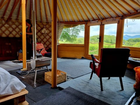 Successful Airbnb property: Whitetail Yurt - A Mongolian Yurt on Ulva in Kilninian And Kilmore