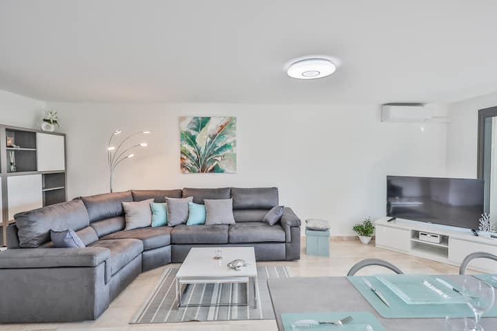 Rez De Jardin Spacieux - Résidence Standing Privée - Nizza