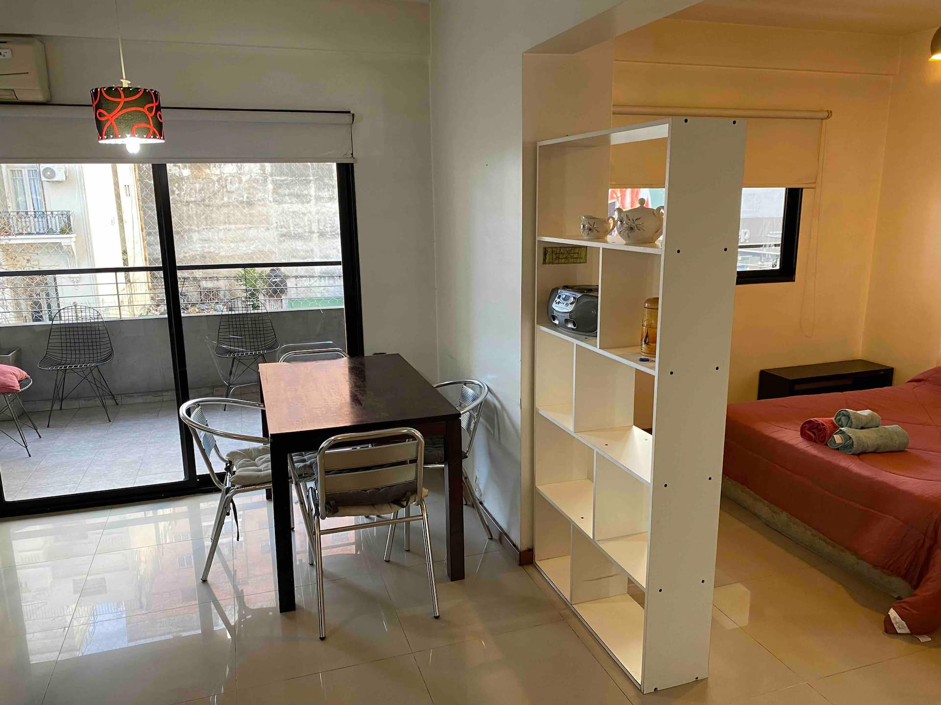 Comfortable and bright apartment Av Corrientes