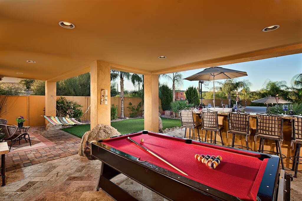 Fun Outdoor Pool Table!