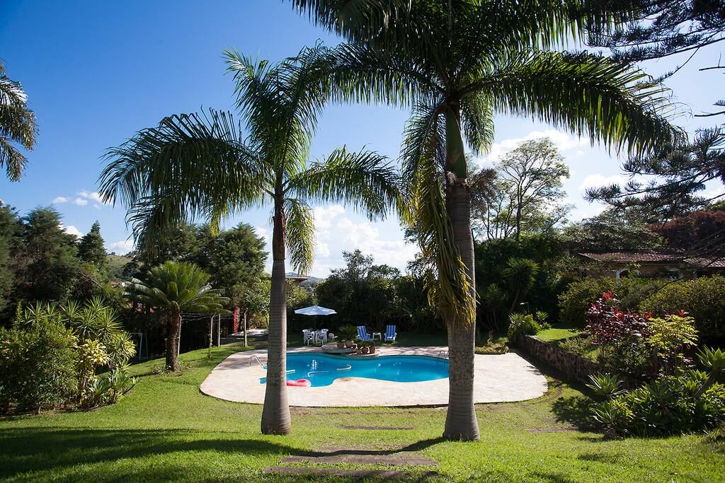 Casa de Campo em Atibaia Com Vista Vale - Jardim Estancia Brasil의 통나무집에서 살아보기, 상파울로(São Paulo), 브라질