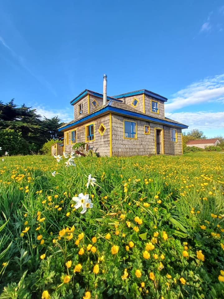The House of Alerce Cozy Seaside House
