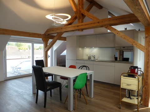 Top attic in bern
