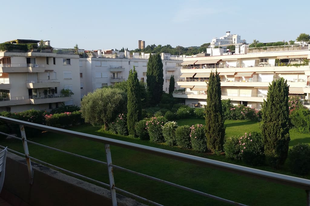 Vue sur la résidence