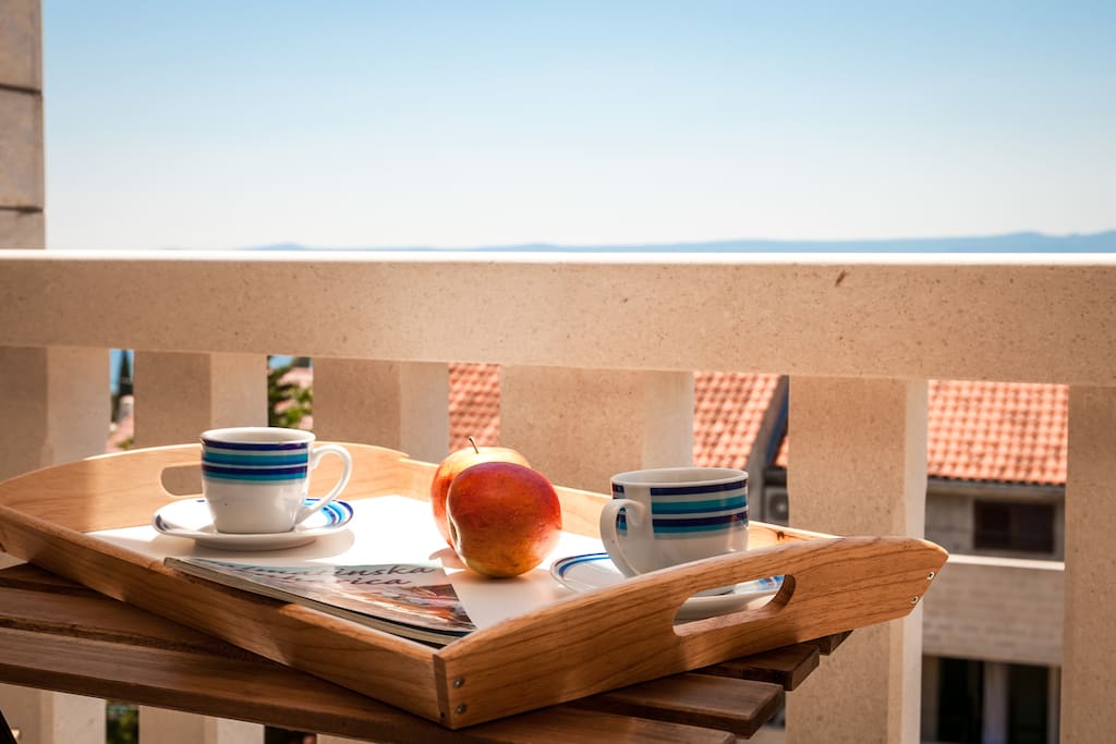 amazing sea view to start a day