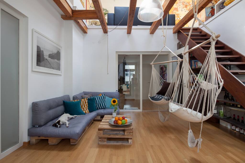 The living room