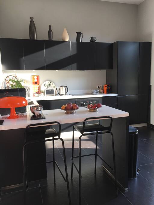 La cuisine pour le petit déjeuner