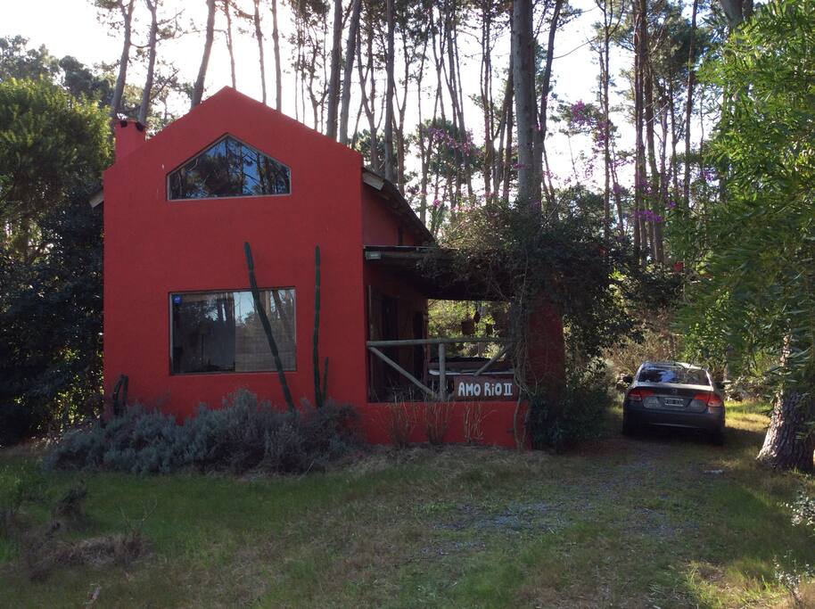 Frente de la casa