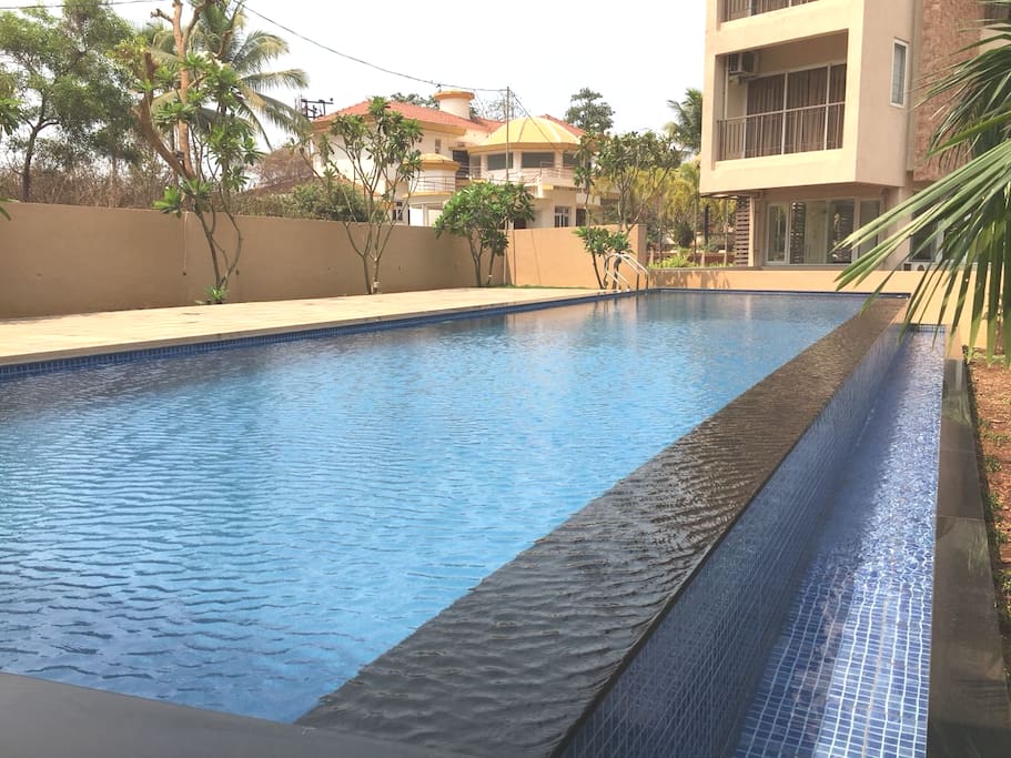 Swimming pool within premises
