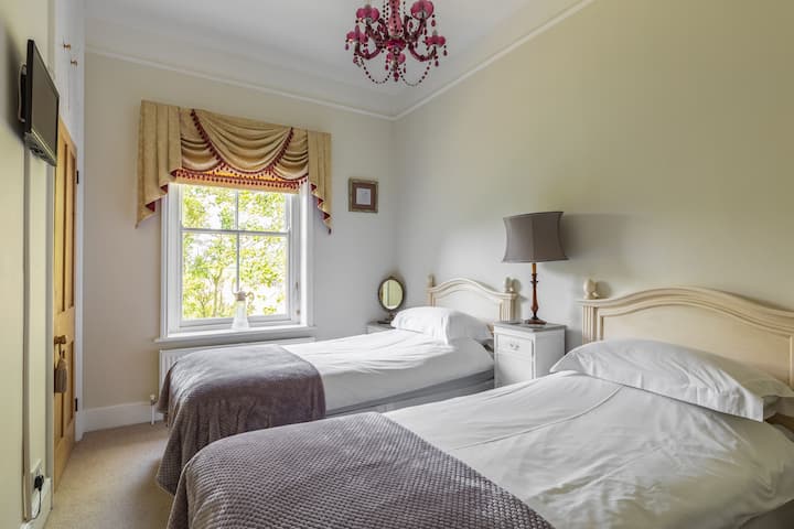 First floor twin bedroom