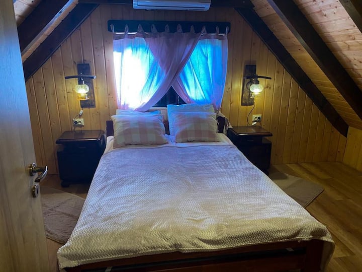 Attic bedroom