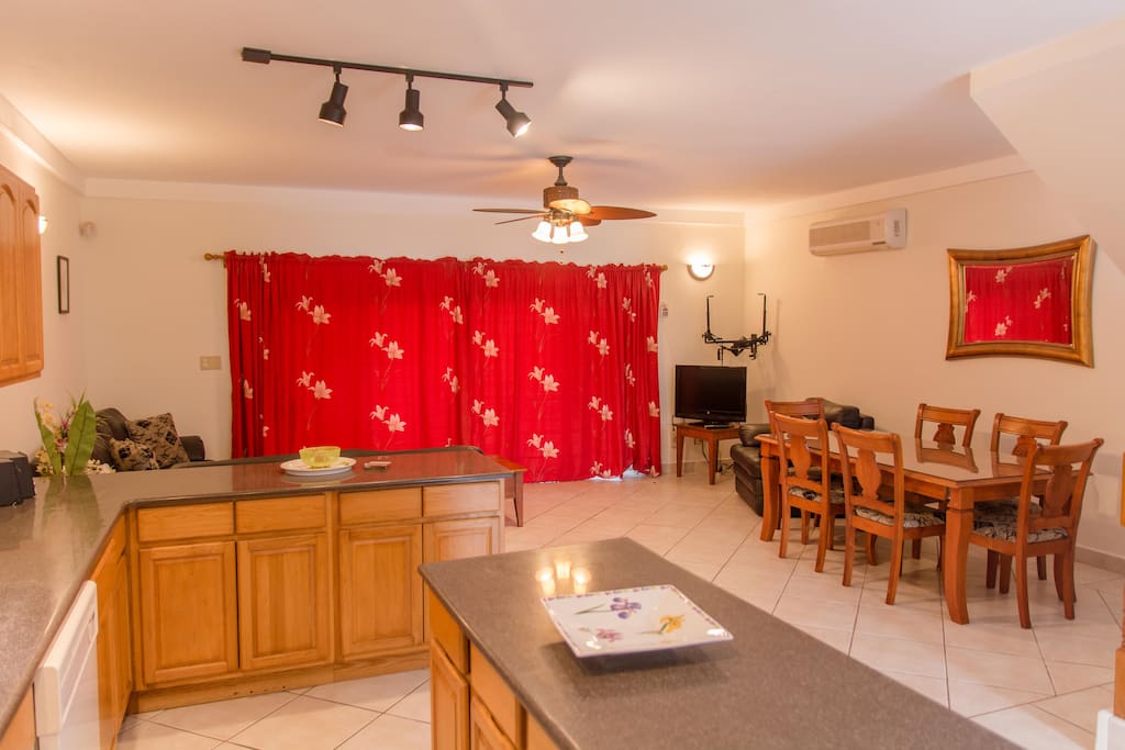Dining room area
