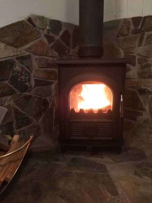 Keeping warm w/ new small efficient stove