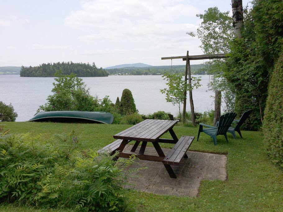 Vue côté lac
