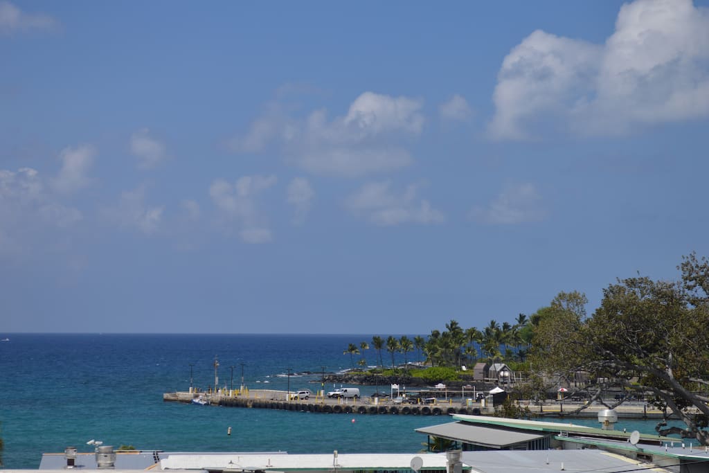 Located right above Kona Pier!
