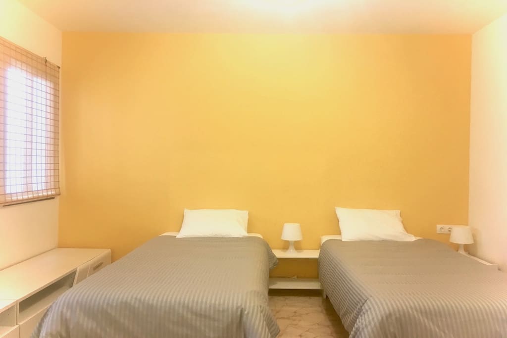 you can opt for 2 single beds, if you prefer
