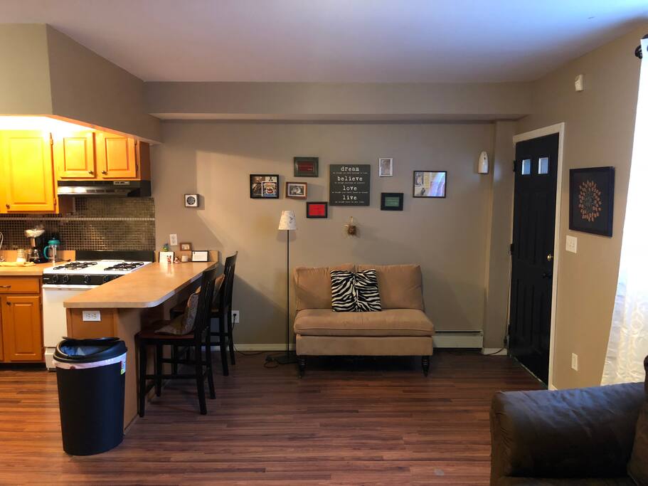Small Sitting Area Near Kitchen