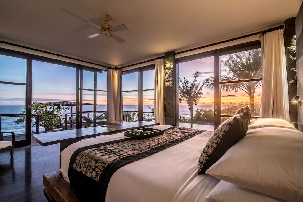 View from the master suite