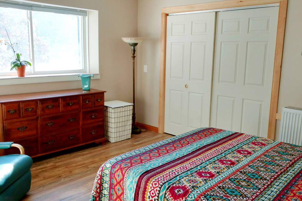 Dresser and large closet