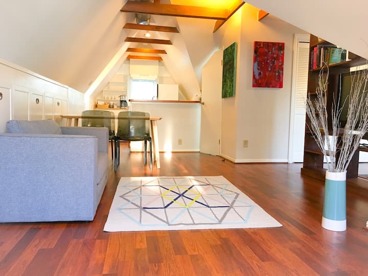 Attic Loft in the Heart of Houston