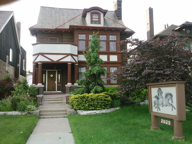 2. detroit across from motown museum.