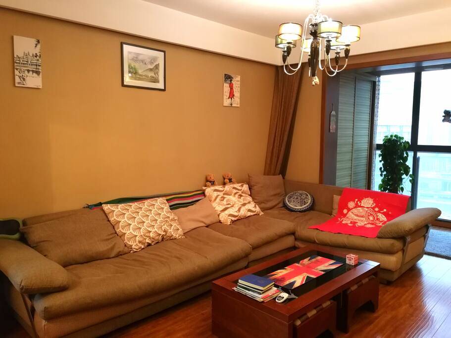 Big and comfortable sofa