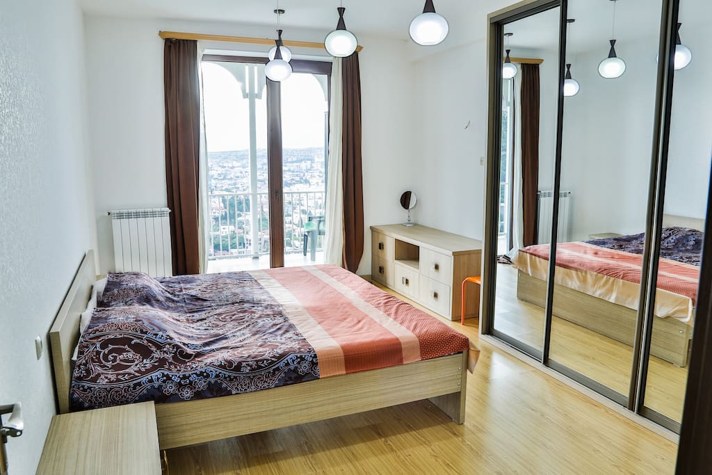 Bedroom with amazing view