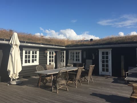 Solhytten Luxury Beach Cottage with Sauna