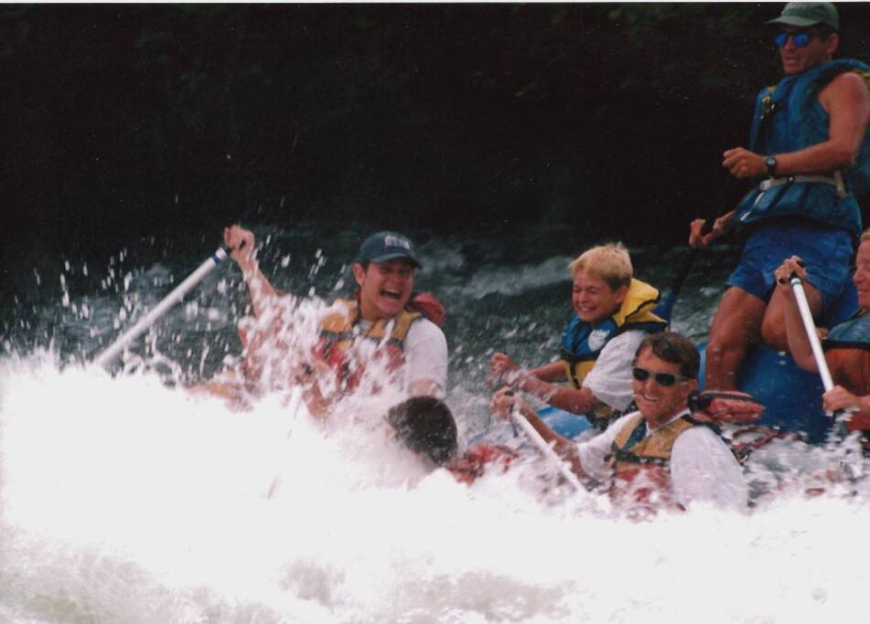 MINUTES from the Roaring Rapids!