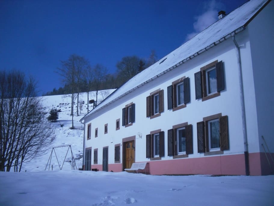 façade hiver