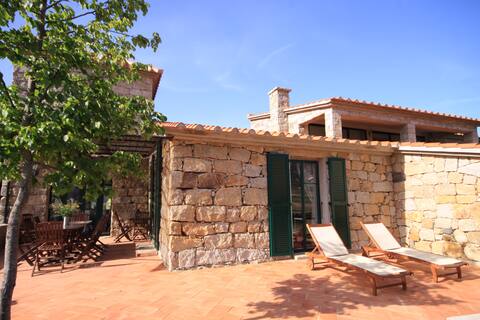 Villa with pool in the heart of an organic vineyard