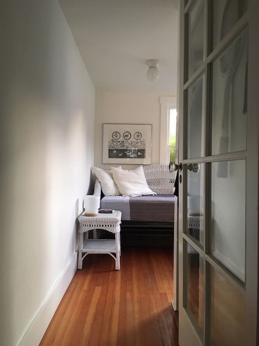 Second bedroom with twin daybed.